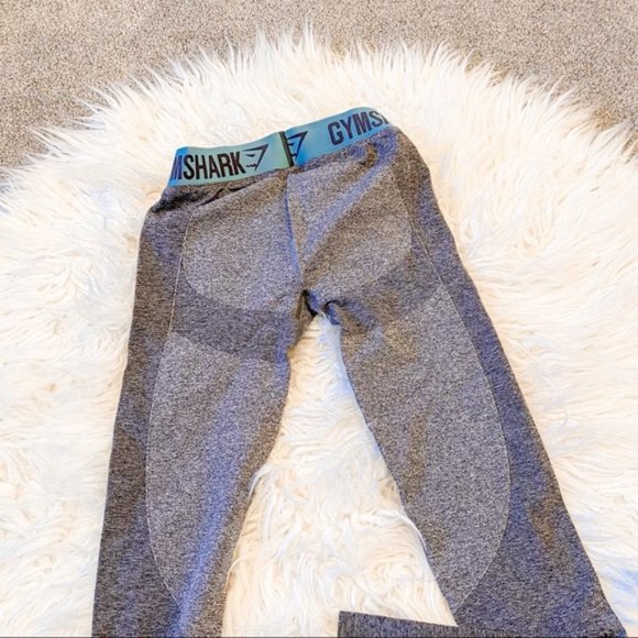 Gymshark Flex Legging  - Charcoal Marl Gray I Size Small - Picture 7 of 9